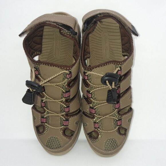 Eddie Bauer Blakely Closed Toe Sandals Women's Size 7 M‎ Brown - Picture 6 of 8